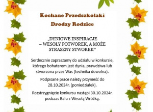 Konkurs "Dyniowe inspiracje"