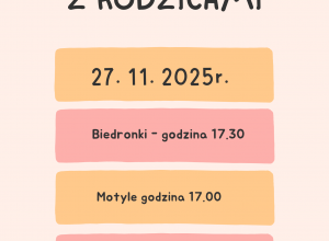 Zebranie z rodzicami.