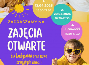 Zajęcia otwarte w Przedszkolu nr 122!